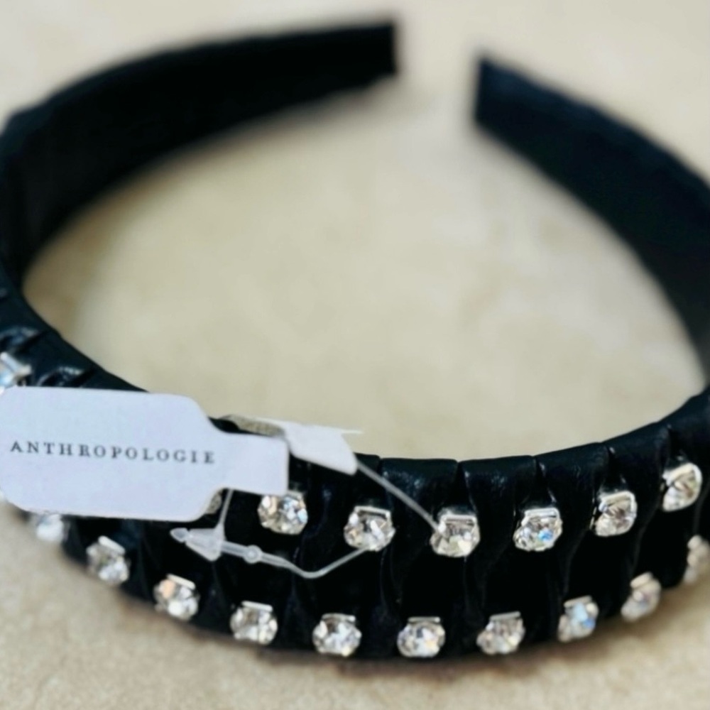Anthropologie Leatherette Headband - Picture 4 of 9